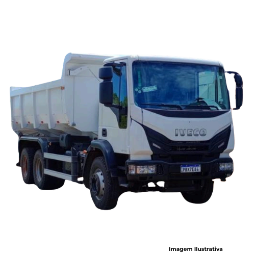Veículo Caminhão Iveco Tector 27-320 6x4 Basculante 12m³ - Portal de Adesões