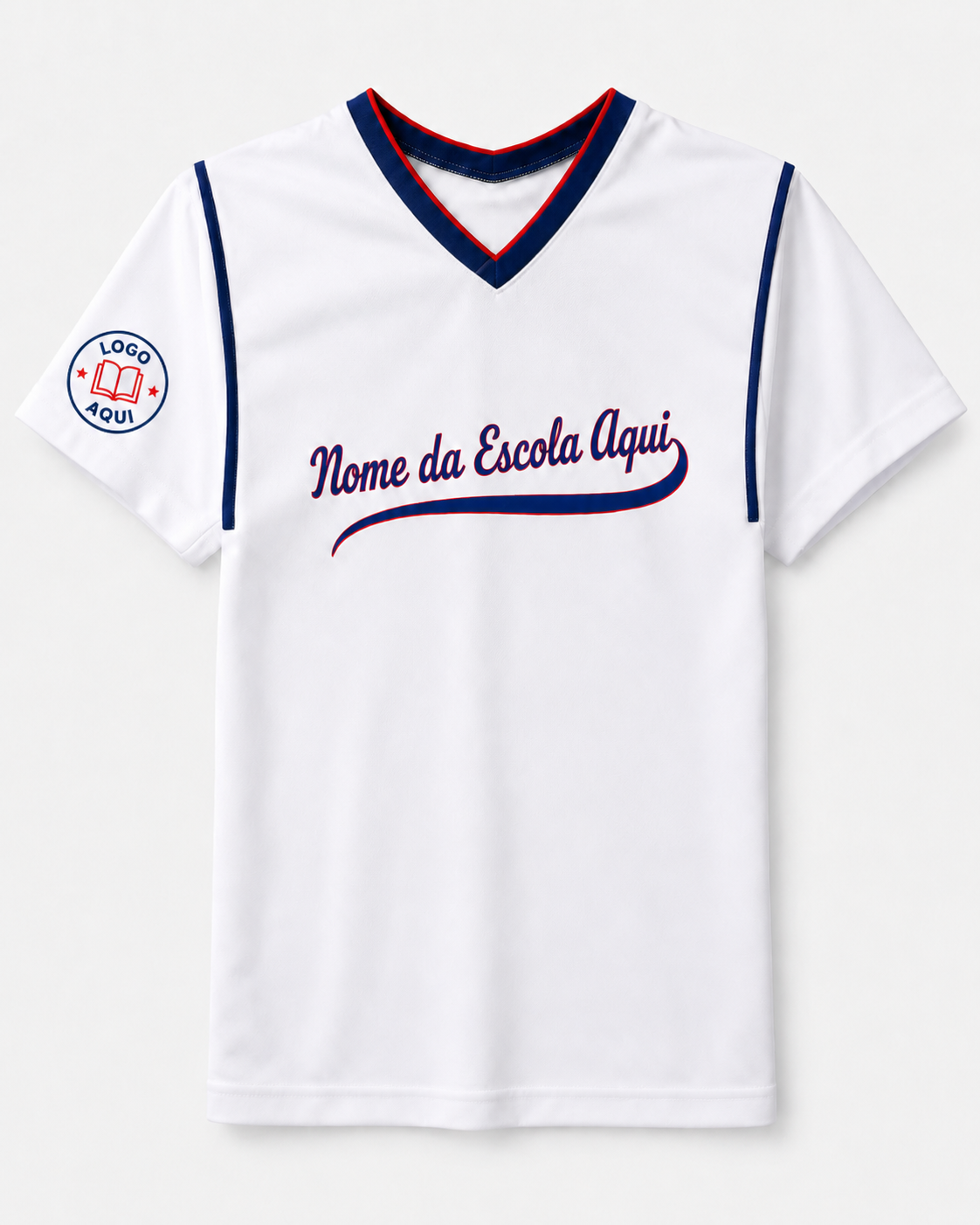 Camiseta Uniforme Escolar Modelo 04 Grasiella - Portal de Adesões