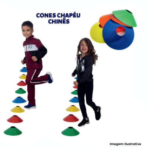 Conjunto Kit Agilidades Corporais Com 38 Peças