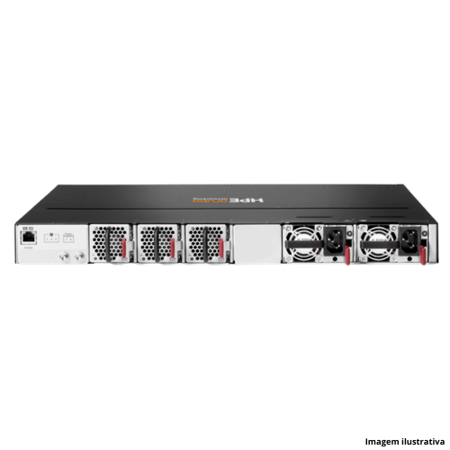 Switch HPE Aruba CX 8100 24x10G SFP+ 4x40/100G QSFP28 + 4 portas 100GbE + Arubra Central Netwoking