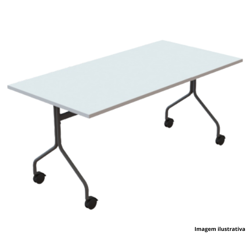 Mesa Retangular Tampo Rebatível Multi Table MRBV1608 160x70x74cm - Portal de Adesões