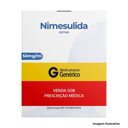Nimesulida 50mg/ml Gotas 15ml - Portal de Adesões