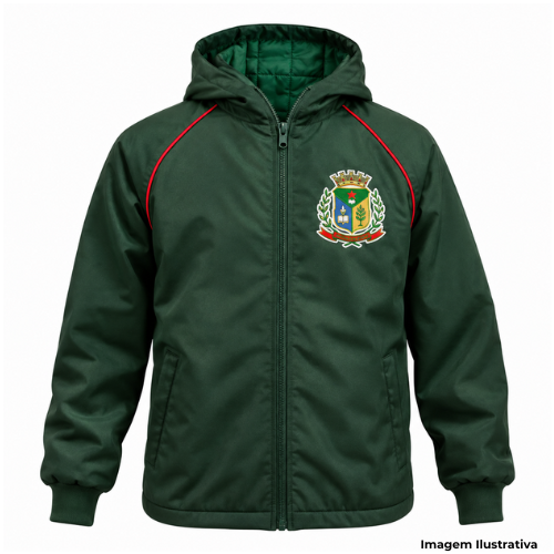 Blusa Jaqueta Raglan Frio Uniforme Escolar Tamanhos P ao G2 - Portal de Adesões