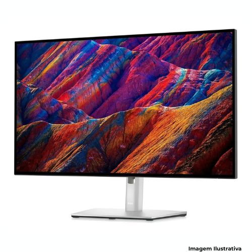 Monitor Dell UltraSharp U2723QE: Tela 27"| 4K| Hub USB-C
