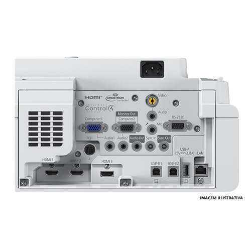 Projetor Epson BrightLink® 760Wi + Suporte Epson Para Projetor 725Wi + Modulo Touch Screen Interativo