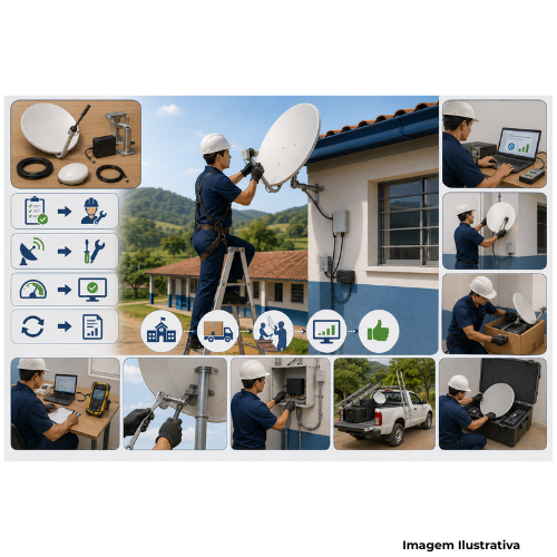 Serviço de Instalação e Desinstalação de circuito de comunicação (VSAT) em Unidade Escolar - Portal de Adesões