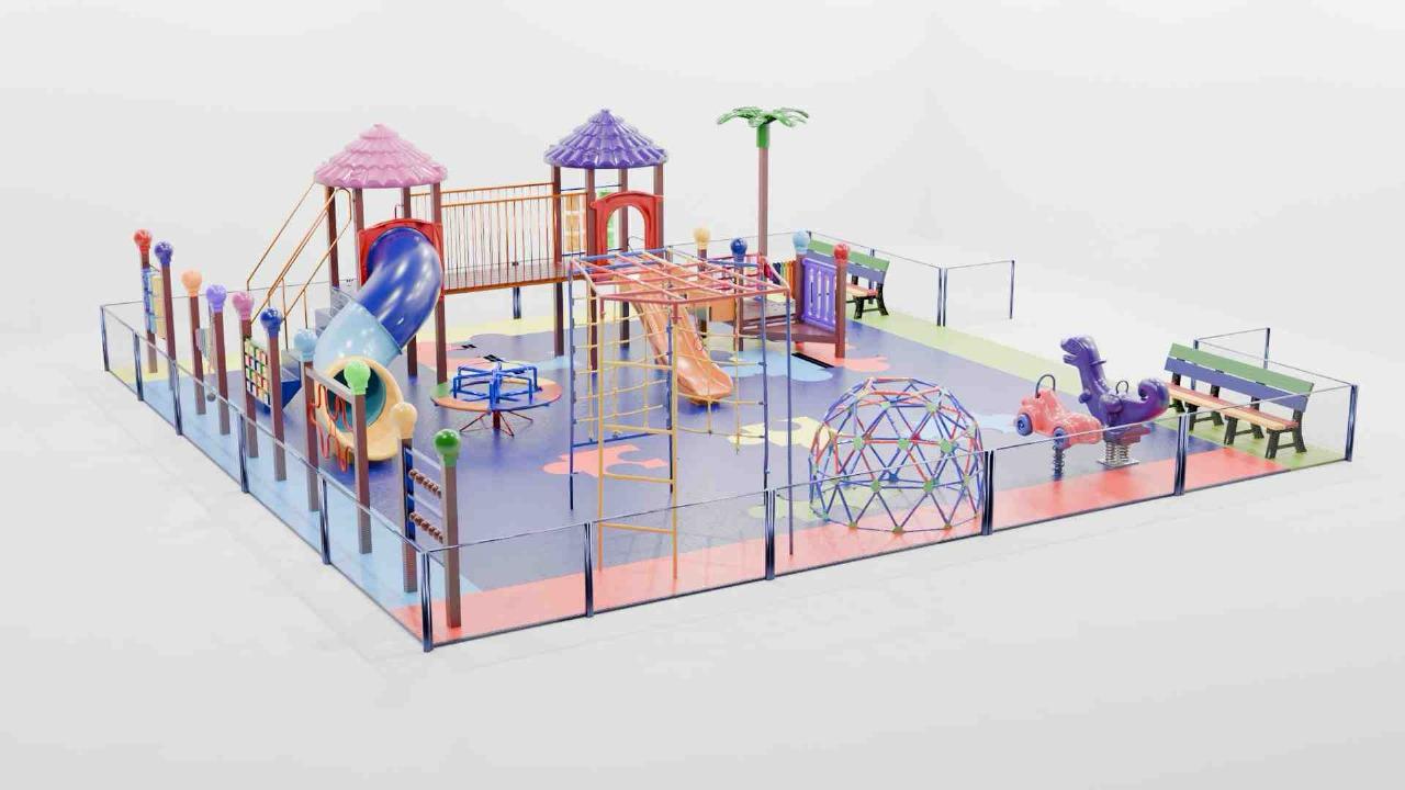 Conjunto De Parque Infantil Inclusivo E Acessível - Portal de Adesões
