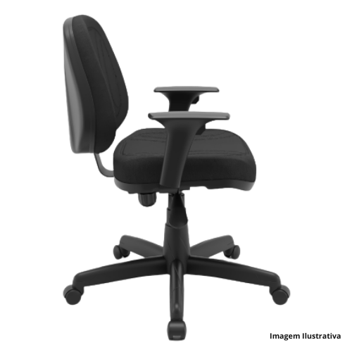 Cadeira Com Base Giratória Plaxmetal Executiva Premium