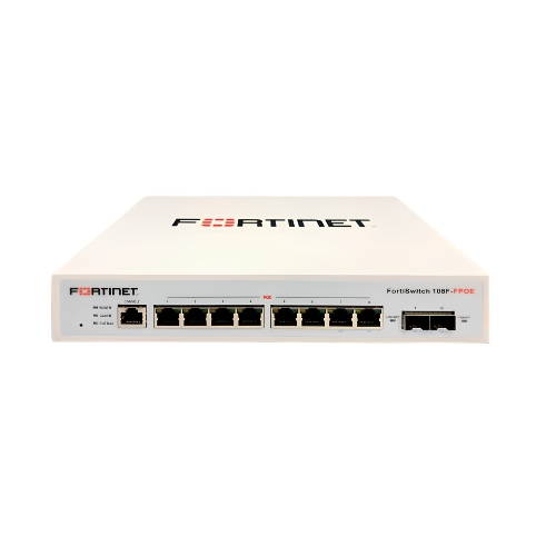 Switch Fortinet FS-108F-FPOE 8 Portas Gigabit PoE L2 Com 2 Portas SFP - Portal de Adesões