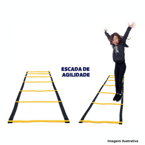 Conjunto Kit Agilidades Corporais Com 38 Peças