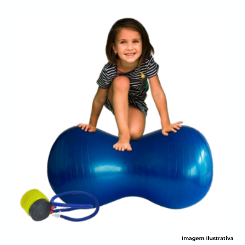 Bola Inflável De Alta Resistência Rolo Bobath 90x40cm - Portal de Adesões