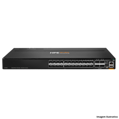 Switch HPE Aruba CX 8100 24x10G SFP+ 4x40/100G QSFP28 + 4 portas 100GbE + Arubra Central Netwoking - Portal de Adesões