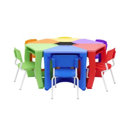 Conjunto Infantil De Mesa E Cadeira