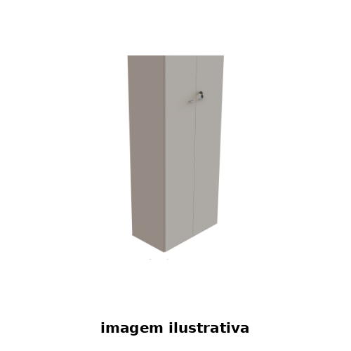 Armário Extra Alto 2 Portas 80x50x210cm Fit FT069 - Portal de Adesões