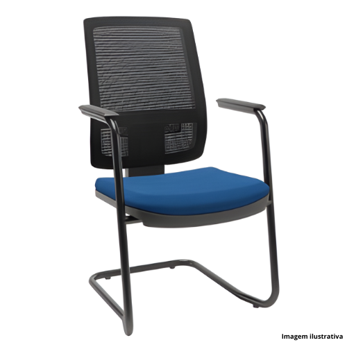 Cadeira Fixa Plaxmetal Telada Brizza AL141-C