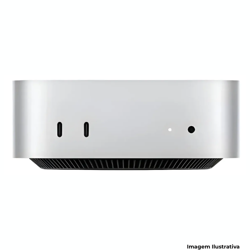 Computador Desktop Apple Mac Mini: Processador M4| 16GB RAM| 256GB SSD| Garantia 1 Ano On-Site