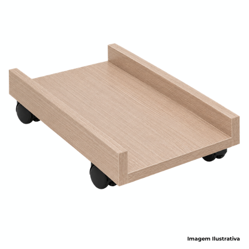 Suporte Para CPU Com Rodizios Fortline Tipo Skate Millus FM75060 - Portal de Adesões