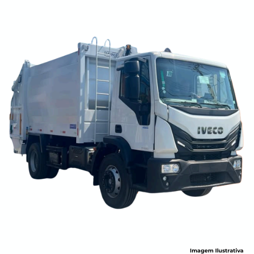 Veículo Caminhão Iveco Tector 17-280 Com Compactador de Lixo 15m³ Com Batedor de Contêiner - Portal de Adesões