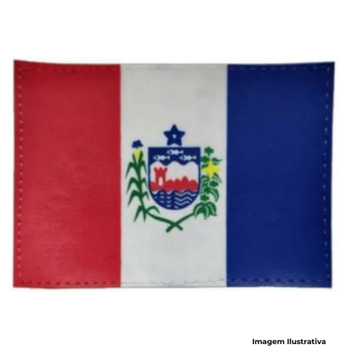 Bandeira Em Material Emborrachado Com Velcro ao Fundo - Portal de Adesões