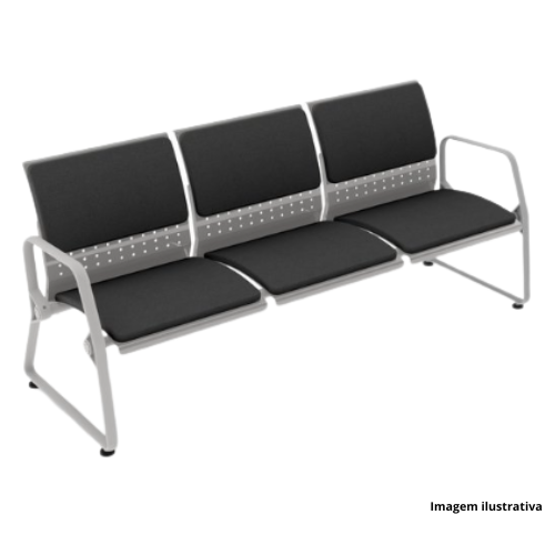 Longarina Frisokar Loop Klop170 3 Lugares