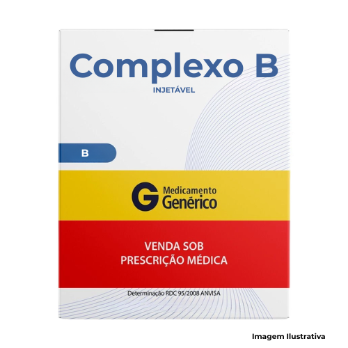 Complexo B Solução Injetável ( Vit. B1 4mg/ml + vit. B2 1mg/ml + Vit. B6 2mg/ml + vit. B3 20mg/ml + pró-vit B53mg/ml) Ampola de 2ml - Portal de Adesões
