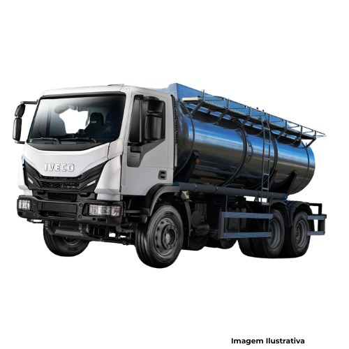 Veículo Caminhão Pipa Iveco Tector 24-320 6x2 + Tanque D'Água Inova 15000L - Portal de Adesões