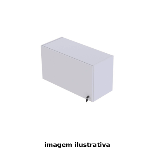 Armário Suspenso 1 Porta 80x33x440cm ARM788033 - Portal de Adesões