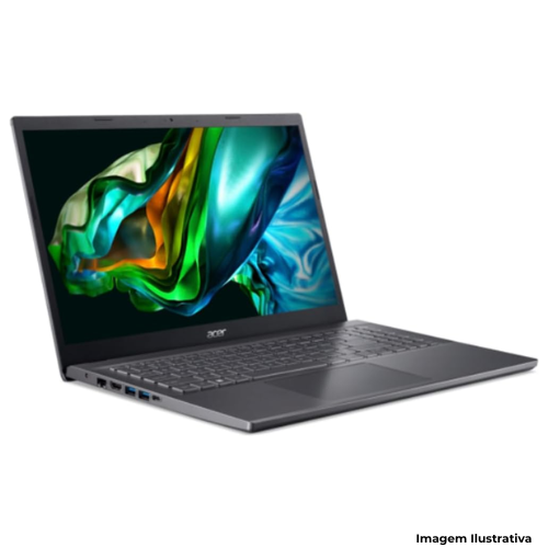 Notebook Acer Aspire 5 A515-57: Processador i5| 16Gb RAM | 512Gb SSD| Tela 15,6"| Garantia de 4 Anos
