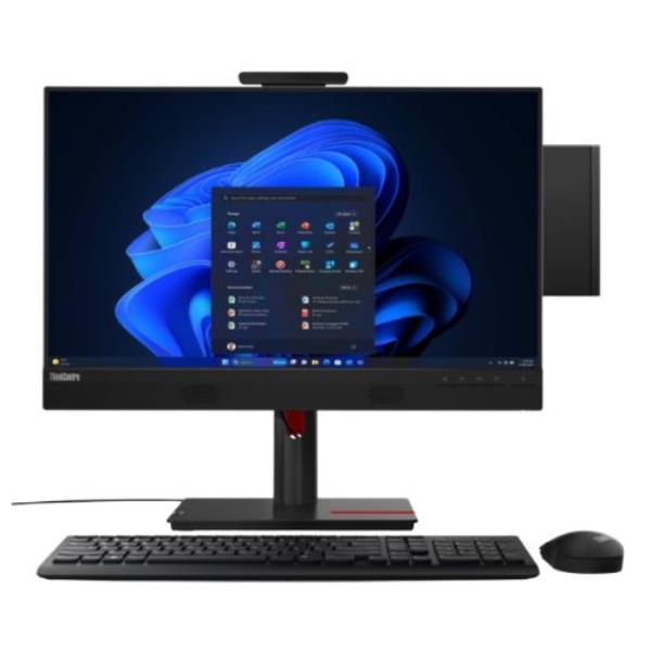 Computador Desktop Lenovo All-In-One Thinkcentre M70Q GEN5: Processador i5| 8GB RAM| 512GB SSD| Monitor 23,8"| Garantia 3 Anos On-Site