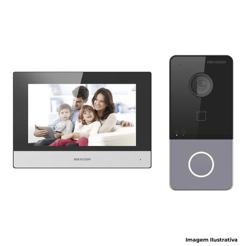 Porteiro Eletrônico Hikvision DSTMT1A0 2M Video-Intercom Dark-Grey - Portal de Adesões
