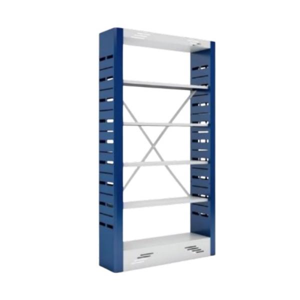 Estante Em Aço Base E Tampo Abertos 4 Prateleiras