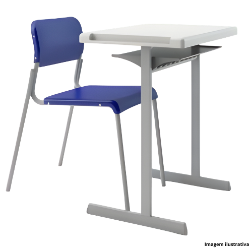 Conjunto Escolar Mesa E Cadeira Dimensional 6 - Portal de Adesões