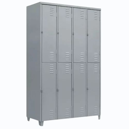 Armário Em Aço Tipo Locker Room 8 Portas