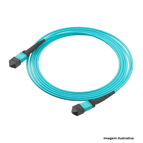 Cordão Óptico Cabletech/Huber 9A4C302A32OOCBA8 MPO/MPO Multimodo OM4 2,5 Metros - Portal de Adesões