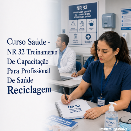 Curso Saúde - NR 32 Treinamento De Capacitação Para Profissional De Saúde Reciclagem - Portal de Adesões