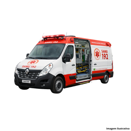 Veículo Renault Master Pro L3H2 Unidade Móvel de Saúde - SAMU 192 (Suporte Básico e/ou Avançado de Vida) - Portal de Adesões