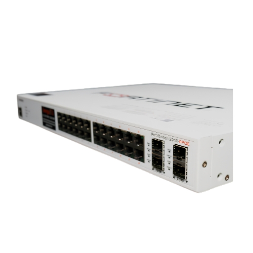 Switch Fortinet FS-224E 24 Portas Gigabit L3 Com 4 Portas SFP: Monitor 19"