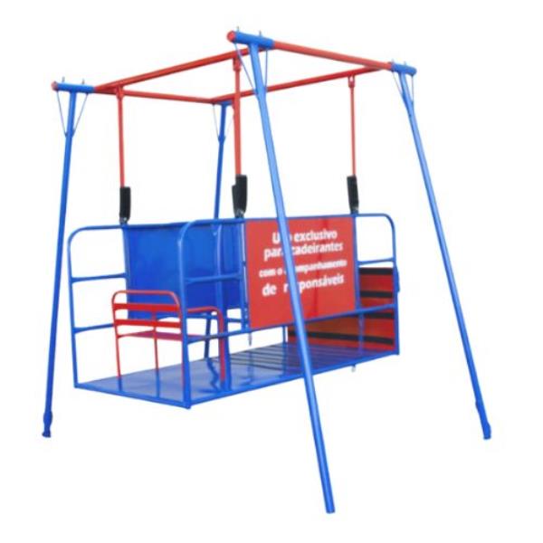 Módulo Balanço Adaptado Cadeirante E Não Cadeirante