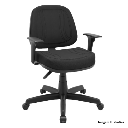 Cadeira Com Base Giratória Plaxmetal Executiva Premium