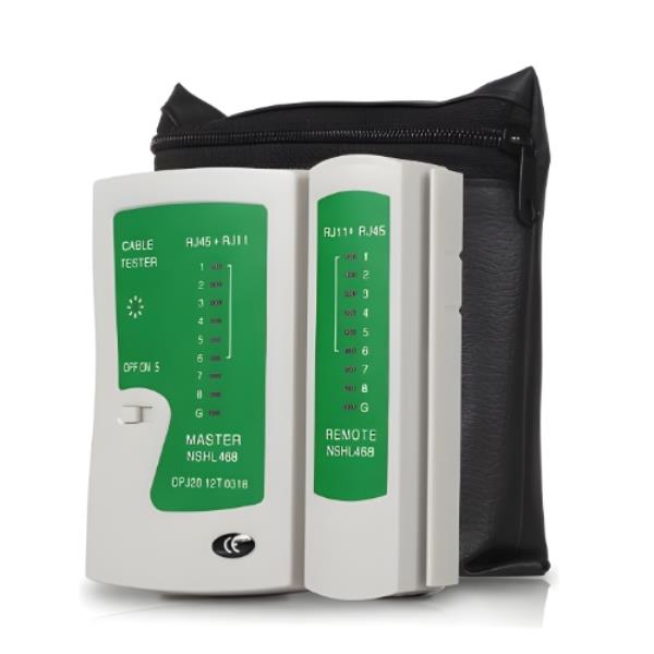 Testador Cabo Rede Briwax RJ45 RJ11 Com Led