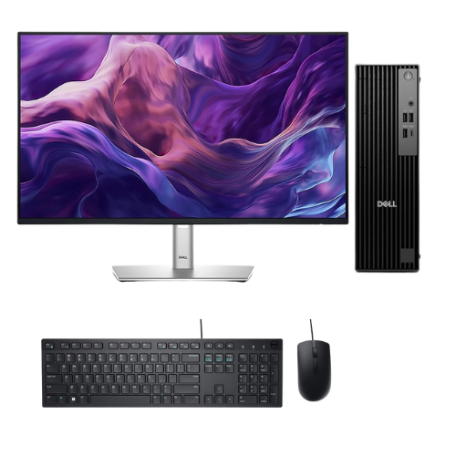 Computador Desktop Dell Pro Slim QCS1250 SFF: Processador i5| 16GB RAM| 512GB SSD| Monitor 23,8"| Garantia 3 Anos On-Site - Portal de Adesões