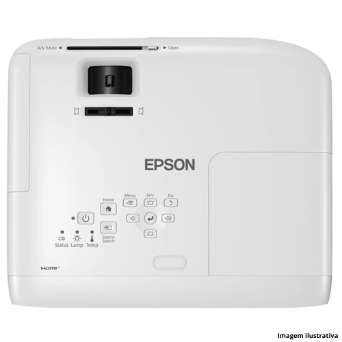 Projetor Multimídia Epson PowerLite E24 3600 Lúmens
