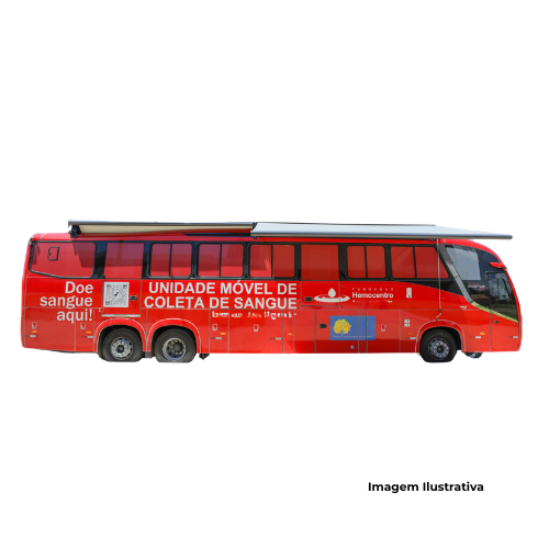 Veículo Ônibus Adaptado Posto Móvel Volvo/Comil 2026