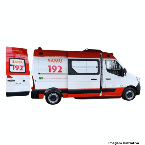 Veículo Renault Master L2H2 Ambulância - Unidade Movel de Saúde 192 - SAMU