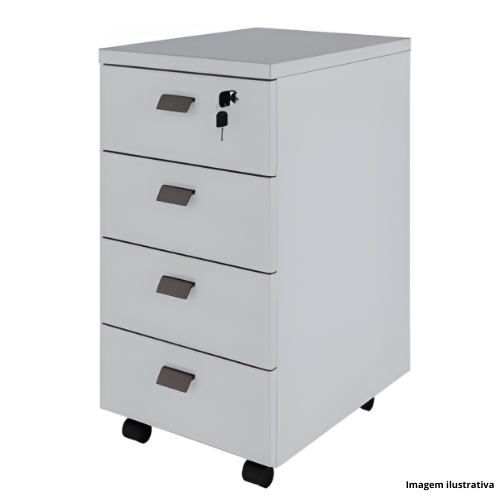 Gaveteiro Volante 4 Gavetas