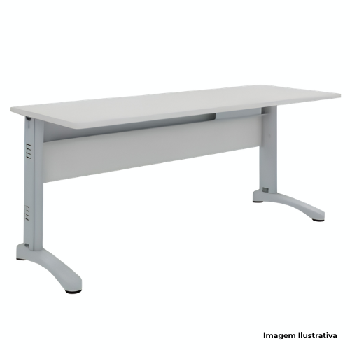 Mesa Escritório Fortline Retangular 160x60x74cm Genius 79160 - Portal de Adesões