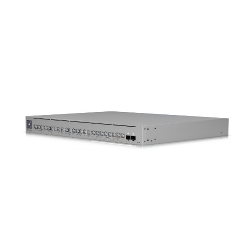 Switch Gerenciável Layer 3 Ubiquiti USW-PRO-MAX-24-PoE 24 Portas PoE: Monitor 19"