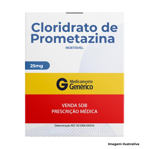 Cloridrato de Prometazina 25mg Solução Injetável 2ml - Portal de Adesões
