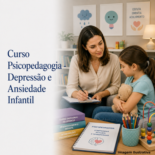 Curso Psicopedagogia - Depressão e Ansiedade Infantil - Portal de Adesões