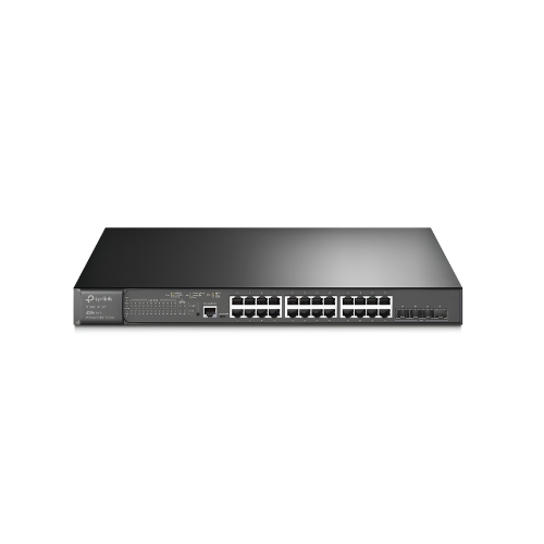 Switch TP-Link TL-SG3428XMP 24 Portas Gigabit PoE+ Com 4 Portas 10G SFP+. 24 Portas GE RJ45 PoE+: Monitor 19"